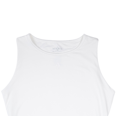 Vitals Tank Bodysuit [White]