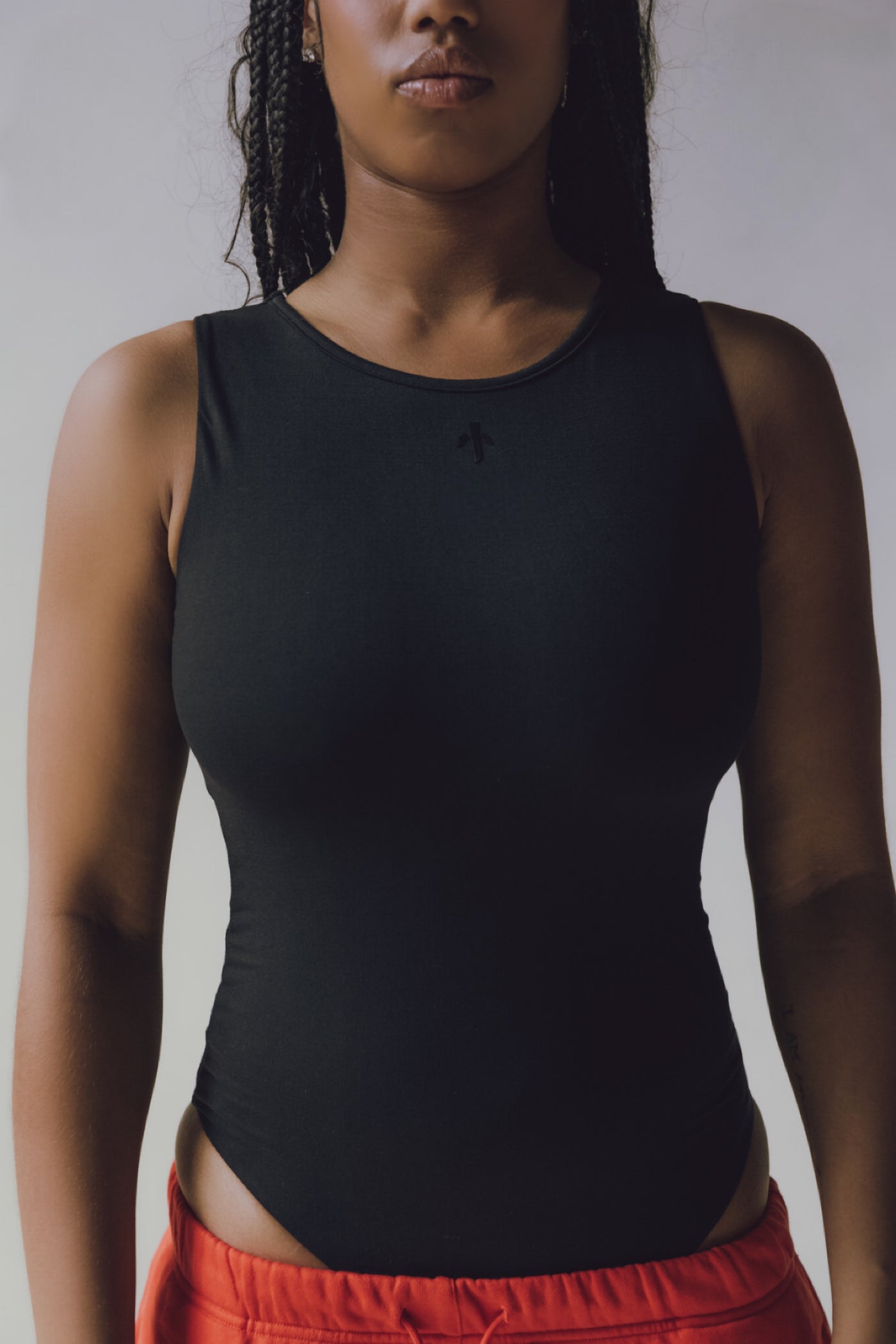 Vitals Tank Bodysuit [Black]