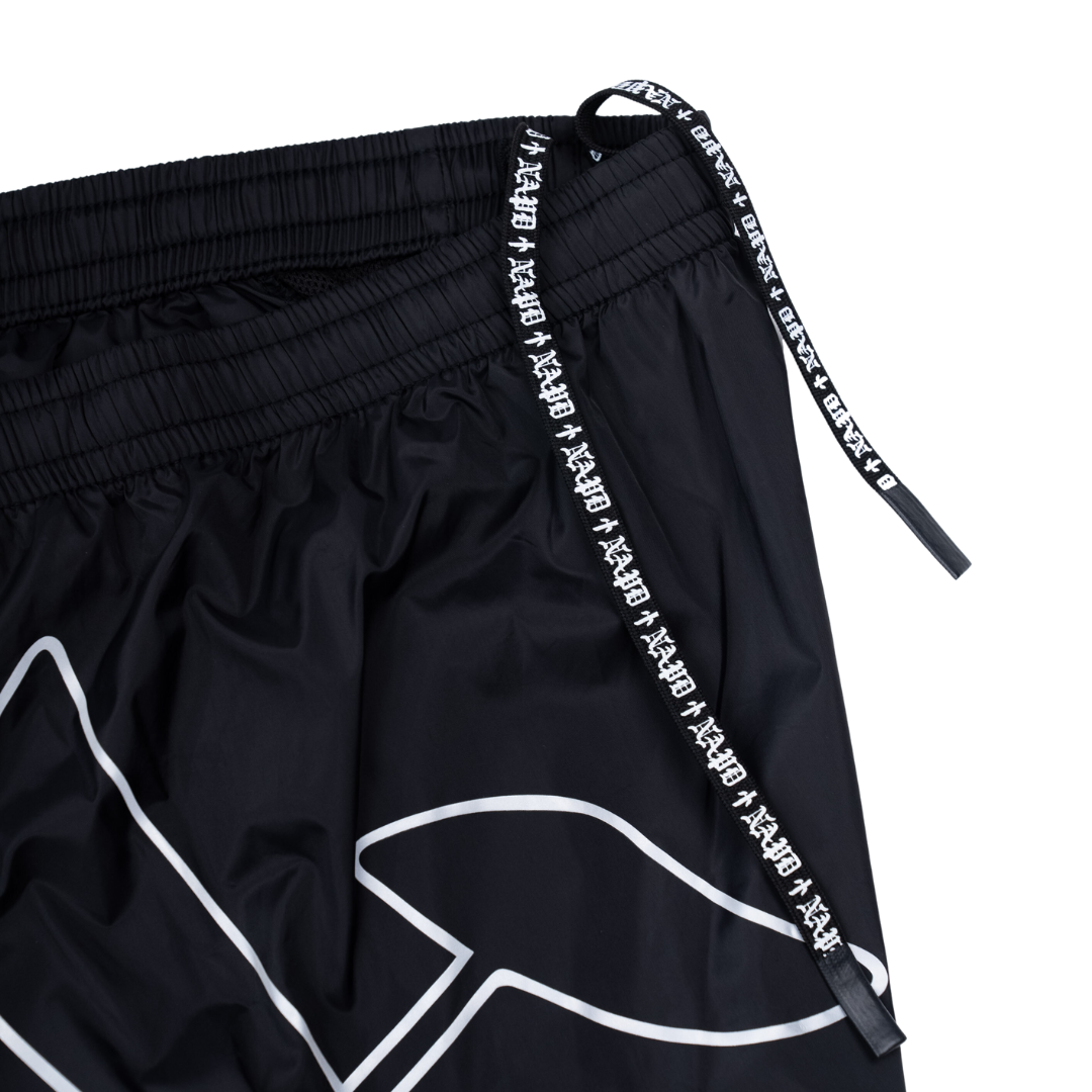 Vitals Windbreaker Reflective Shorts [Black]