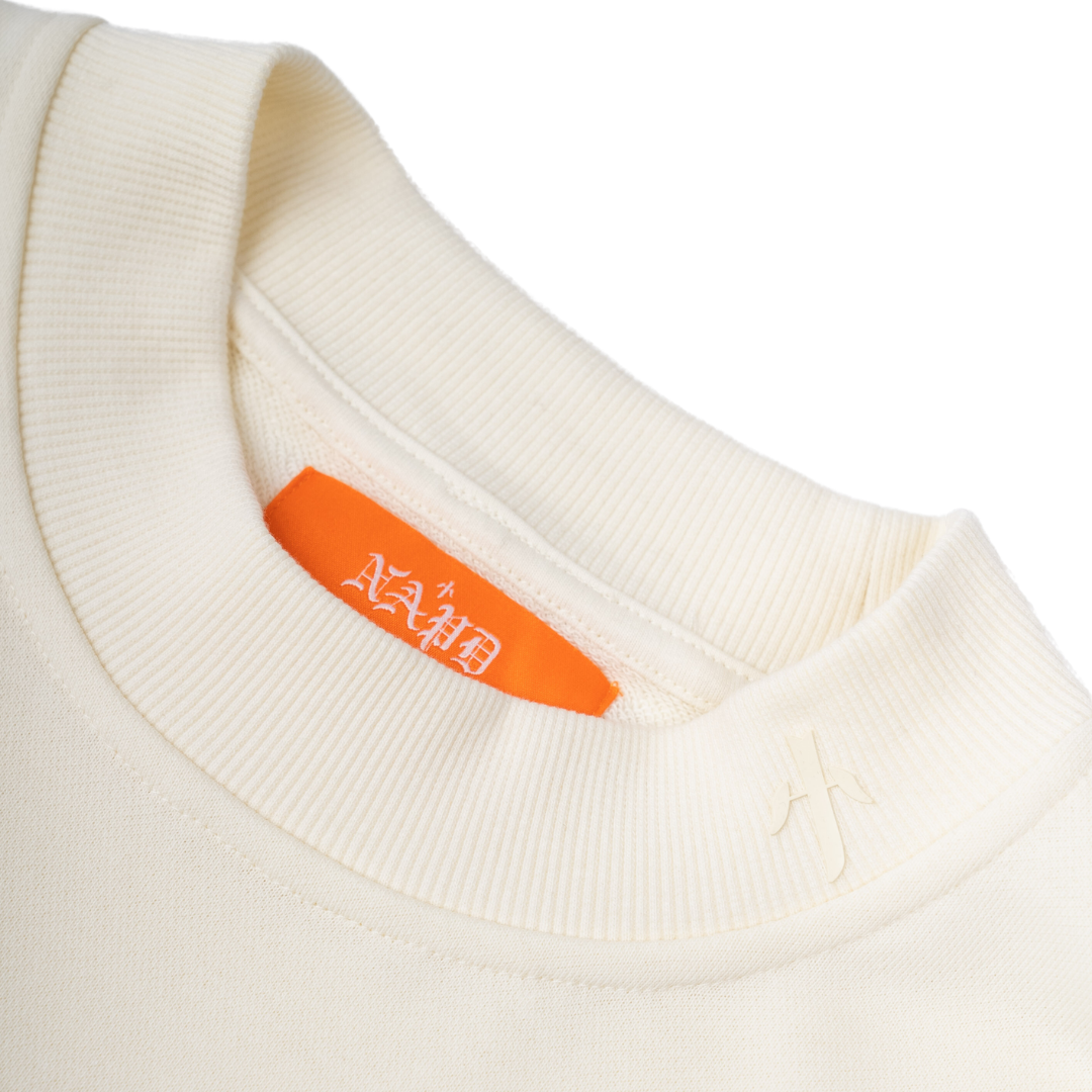 Vitals Heavyweight Mockneck Tee [Off-White]