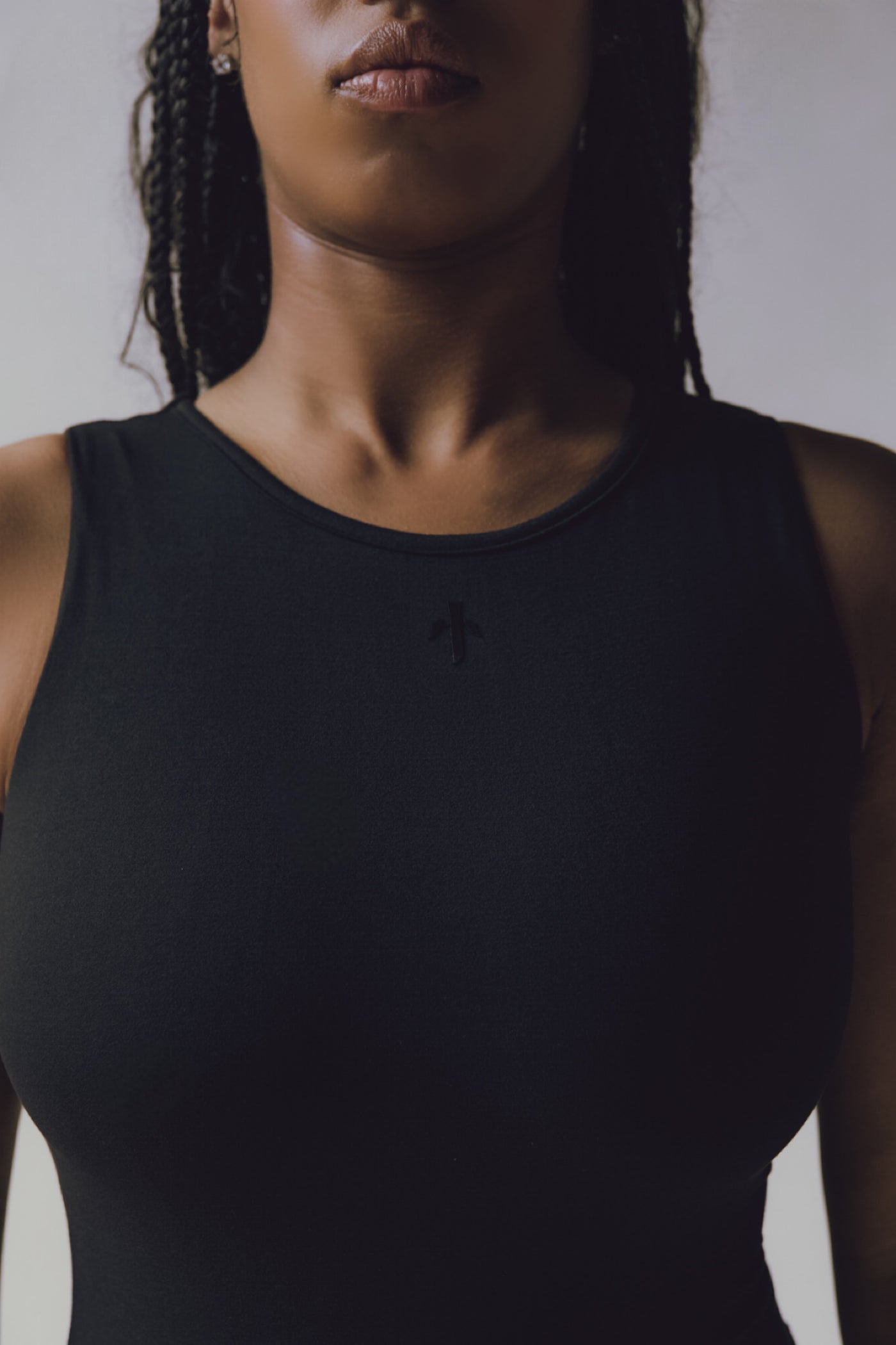 Vitals Tank Bodysuit [Black]