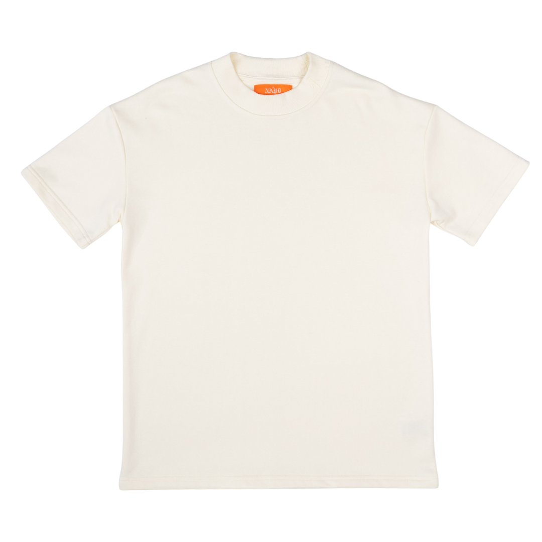 Vitals Heavyweight Mockneck Tee [Off-White]