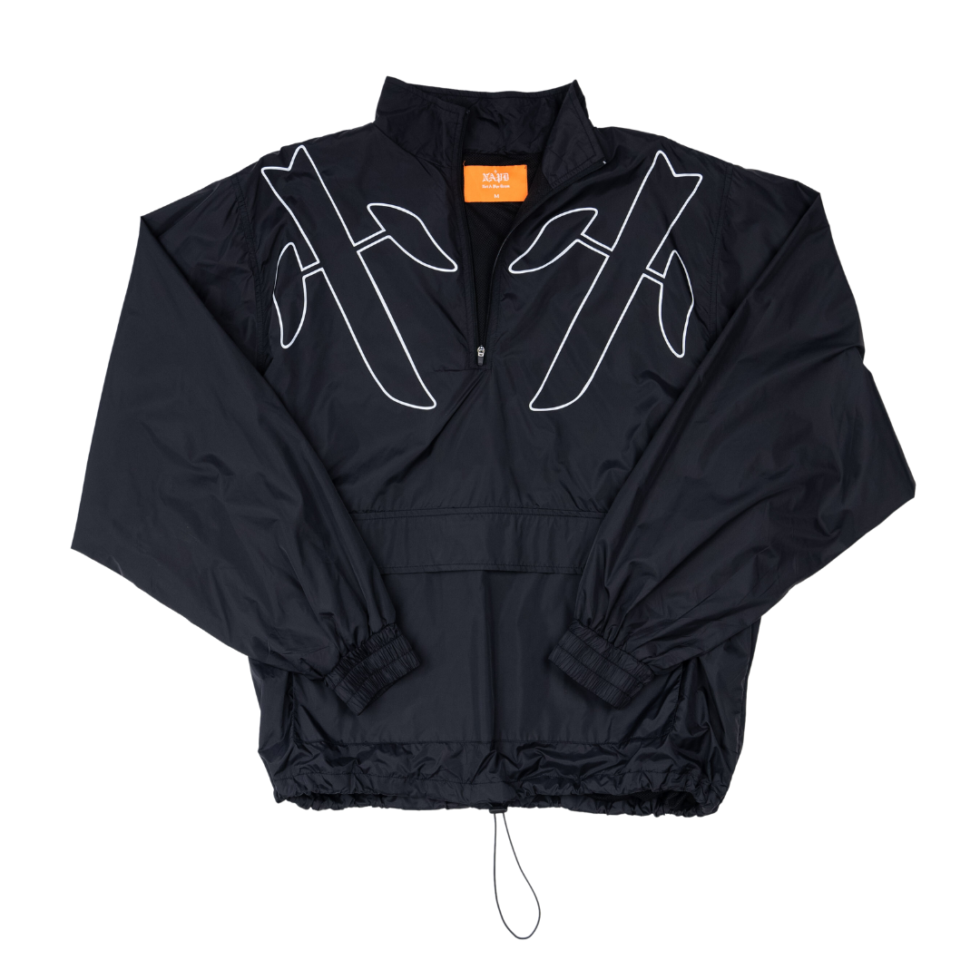 Vitals Windbreaker Reflective Jacket [Black]