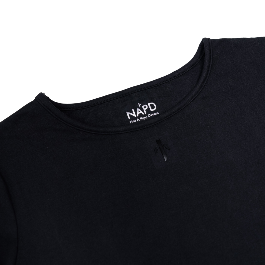 Vitals T-Shirt Bodysuit [Black]