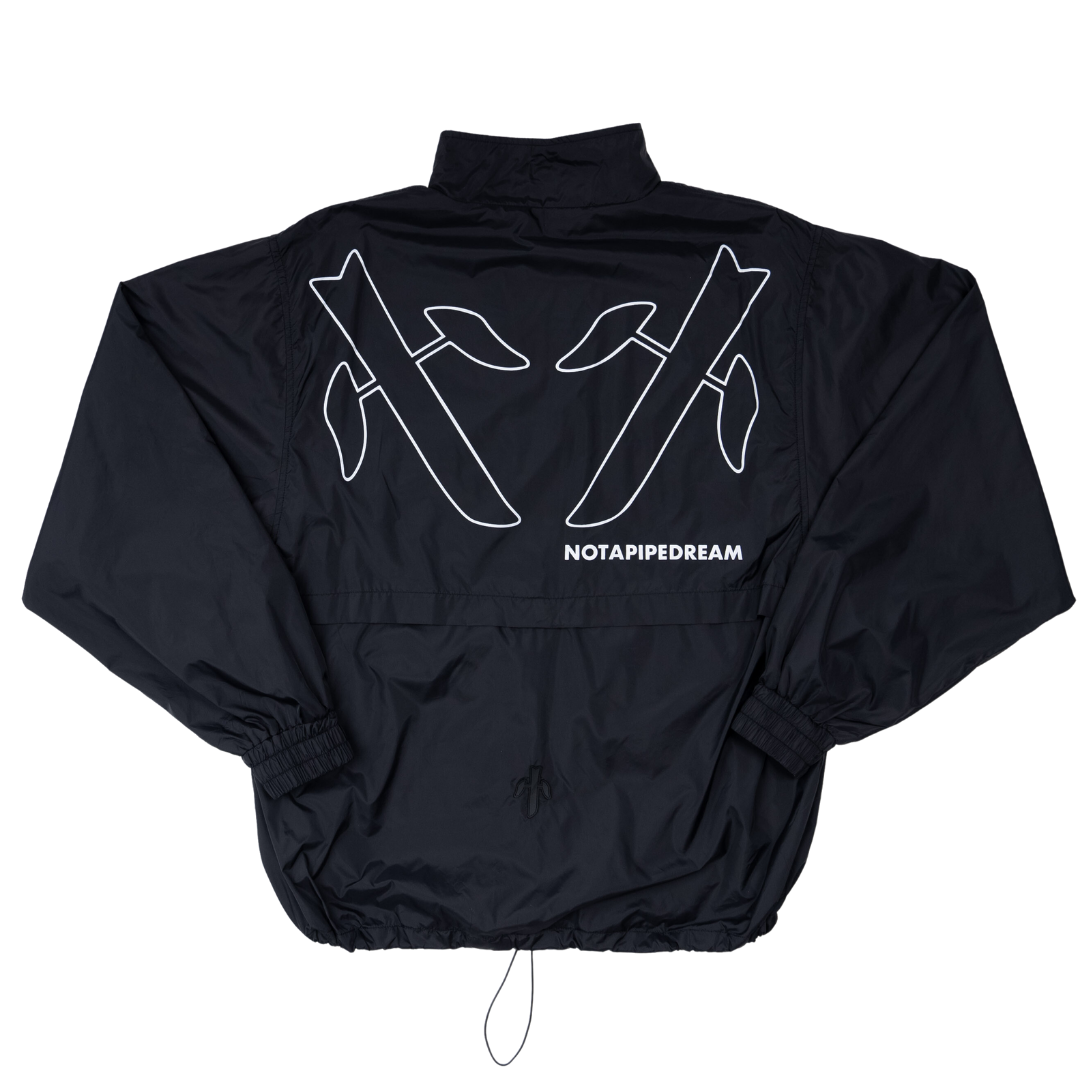 Vitals Windbreaker Reflective Jacket [Black]