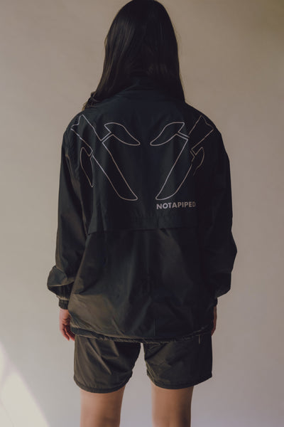 Vitals Windbreaker Reflective Shorts [Black]