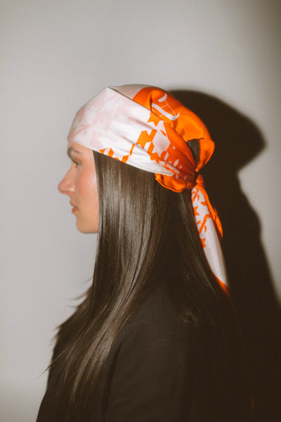 Silk Scarf [Orange]