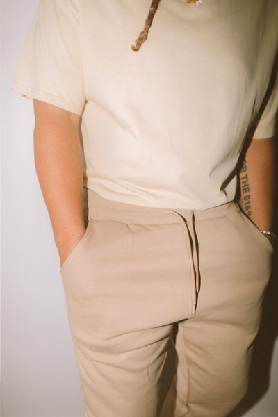 Logo Sweatpants [Tan]